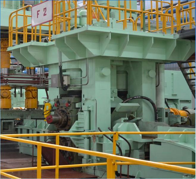 Two-high mill