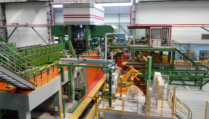 The Roll Assembly of 6H Cold Mill For Yanshan University